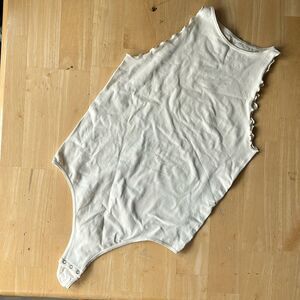 NWOT FREE PEOPLE Feels Right Thong High Neck Body Suit M/L